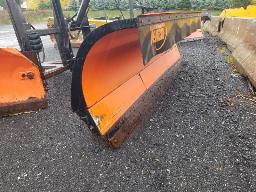 Lame réversible 12' attache frontal pour tracteur + Lame de côté