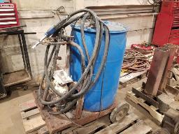 Baril avec pompe a ure 110V