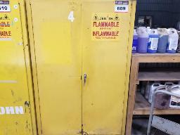 Armoire inflammable 43x18x65, 4 tablettes