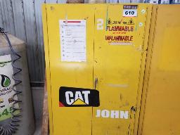 Armoire inflammable 43x18x65, 4 tablettes