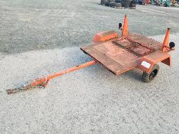 Remorque pour tracteur pelouse ou 4 roues 44