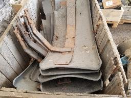 Lot ailes en plastique pour camion