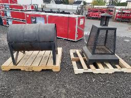 Foyer extérieur + BBQ au charbon