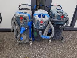 3 aspirateurs BOSCH + tuyaux­