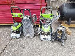 4 laveuses à pression 110V