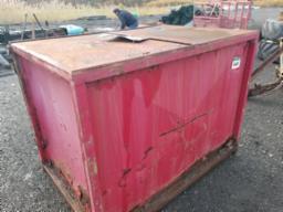 Coffre en acier 5'x5'x4'