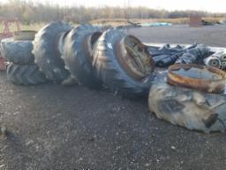 6 roues de tracteur 16.9xR34