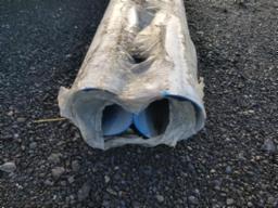 2 tuyaux aluminium 6