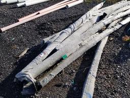 Tuyaux 4'' perforés enrobés