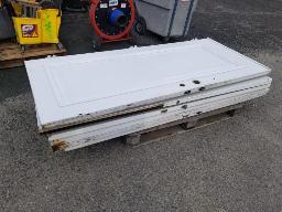 5 portes extérieurs 34'' en acier