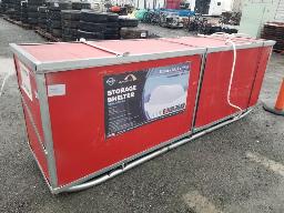 Abri 30'x65'x15' PE, 300G, simple trust Boite: 115''x30''x41'', 1120kg