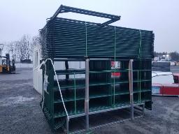 Clôture à bétail 54 mcx, 10'x5' haut, 2 portes 1260kg