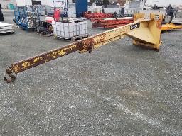 Potence de levage pour loader, attache EDF