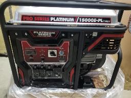 LIFAN Génératrice Pro Series platinum 15000E-PL 110/220, 50 Amp - Batterie