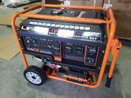 LIFAN 10500E Génératrice 110/220 36Amp - sur roue - batterie - Réservoir 30L