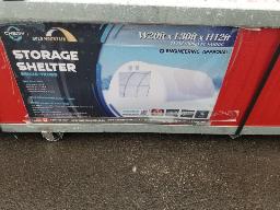 Abris simple trust 20'x30'12' 300PE Boitier 86