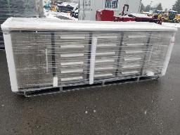 Coffre 18 tiroirs 2 portes Stainless 113x38x24