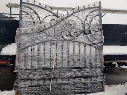 Portail 14' Motif courbé