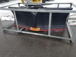 Gratte a neige en V 6 pieds, attache skid steer  boitier 77x43x28
