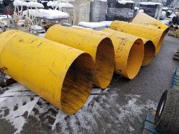 11 tuyaux pour chute, longueur 48''ch