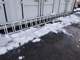 Escabeau en aluminium