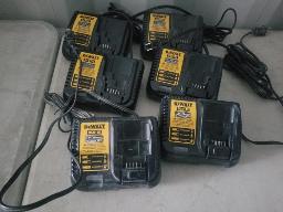 6 Chargeurs a batteries DEWALT 12/20V Lithium-ion