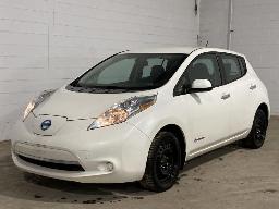 2016, NISSAN LEAF, AUTOMOBILE    ÉLECTRIQUE
