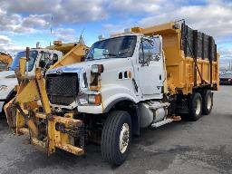 2008, STERLING LT9500, CAMION À 10 ROUES    BENNE-ÉPAN,AILE