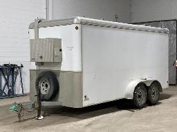 2013, JELANO J716, REMORQUE FERMÉE    2 ESSIEUX