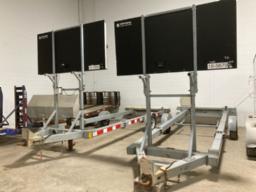 2018, GREGORY TTMA-100, 2 REMORQUES    ATTÉNUATEUR D'IMPACT