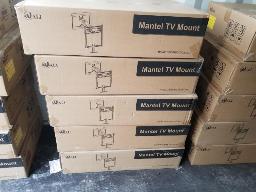 Lot de 5 supports a t&eacute;l&eacute;viseurs - Mantel TV Mount FTM5