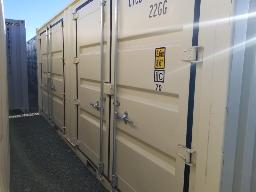 2025, CONTENEUR 20', 2 portes, hauteur 8'6'',
