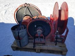 2 d&eacute;vidoirs &eacute;lectriques - 1 d&eacute;vidoir - lot de t&ecirc;te de masse