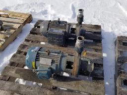 2 pompes a eau &eacute;lectrique 220V 5hP