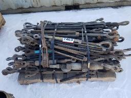 Lot tensionneurs de c&acirc;bles