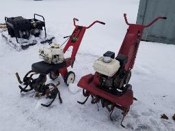 2 rotoculteurs &Eacute;TAT INCONNU