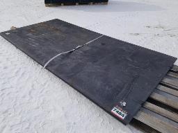 2 plaques acier 118x60