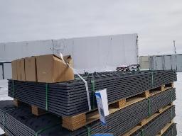 12 panneaux en poly&eacute;thyl&egrave;ne 47''x94