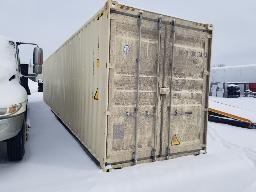 2025 Conteneur 40' hi-cube, 1 porte arri&egrave;re