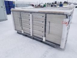 Armoire de rangement 10 tiroirs- 2 cabinets Stainless