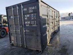 2025 Conteneur 20' 8'6'', 2 portes