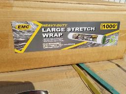 6 Rouleaux de film extensible (rapping) 20''x1000', neufs