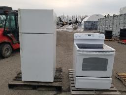 GENERAL ELECTRIC Ensemble cuisini&egrave;re et r&eacute;frig&eacute;rateur