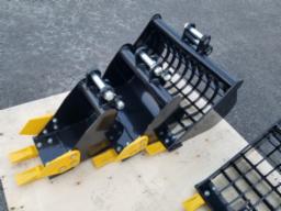 Kit de 3 godets a dent 8