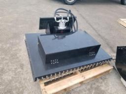 Faucheuse a fleau hydraulique atttache skid steer 43