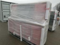 Coffre 18 tiroirs, 4 portes  89piX24poX67pi  neuf ROUGE