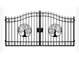 1 portail 14' avec motif d'arbre 169