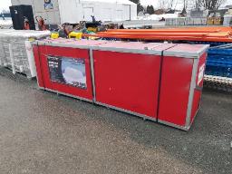 Abris 30x65x15pi simple trust 300 PE, Boitier 116poX30poX39po  1120kg