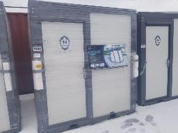 Toilette-douche 85x75x93, trou dans le bas  NEUF