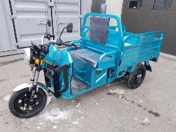 2026 SDLANCH IRET13 3 roues dumper &eacute;lectrique turquoise neuf